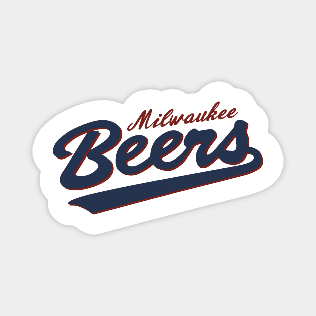 Milwaukee Beers Magnet by BobbyShaftoe