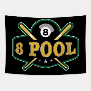 8 Ball 8 Pool Billiards Tapestry