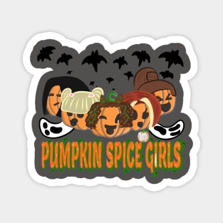 Pumpkin Spice Girls Magnet