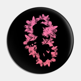 Gun - Pink Abstract Pin