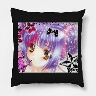 anime grl blingee ♥̩͙ˊˎ Pillow