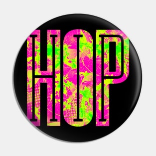 Hip-Hop Pop Art Pin