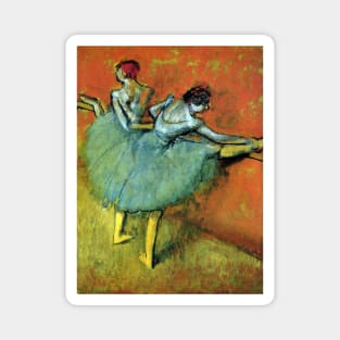 Dancers at the Bar by Edgar Degas Magnet