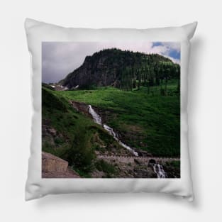 Haystack Falls, Glacier N.P., Montana Pillow