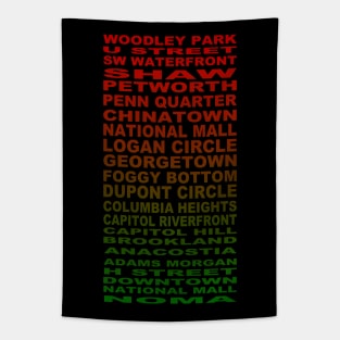 DC Neighborhoods Tapestry