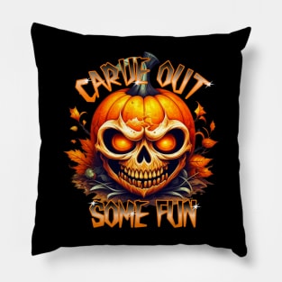 Carve Out Some Fun Pillow