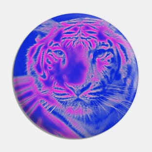 White Tiger from India - Pink colour Pin