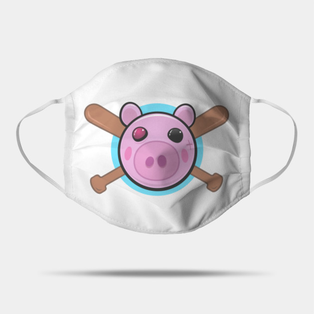 Piggy Pig Video Game Character Roblox Boy Mask Teepublic - roblox pig mask