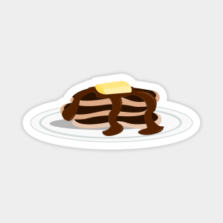 Chocolate Pancakes Magnet