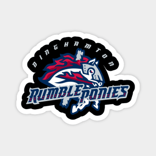 Like Rumblee Poniess Baseball Magnet