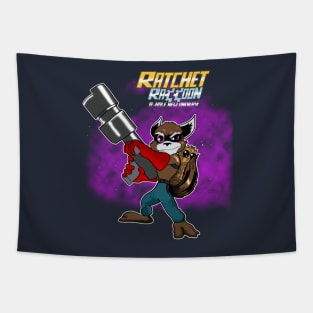 Ratchet Raccoon: A-Hole New Universe Tapestry