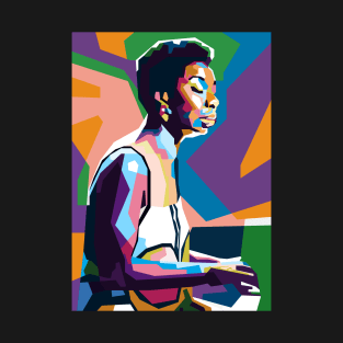 Popart Nina S in WPAP T-Shirt