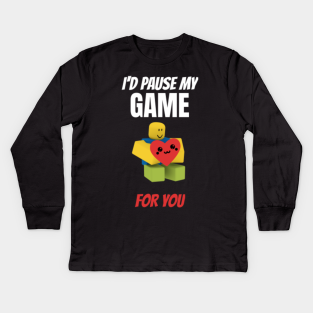 Roblox Noob Kids Long Sleeve T Shirts Teepublic