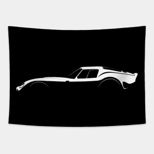 Ferrari 250 GTO Silhouette Tapestry