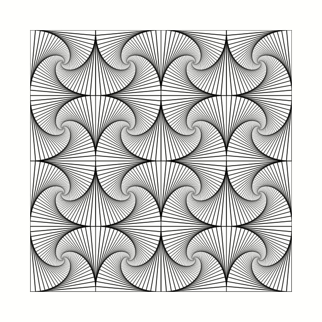 Monochrome Pattern by rupertrussell