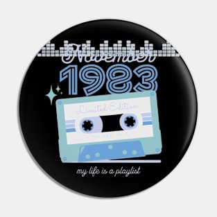 Cassette Tape The Best Hits Pin