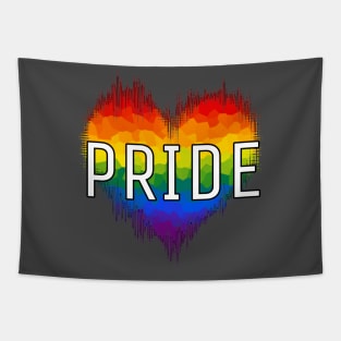 Pride at heart Tapestry