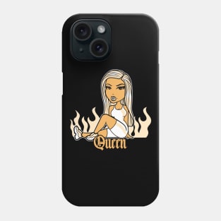 Queen Doll girl Brown-Out v1.2 Phone Case