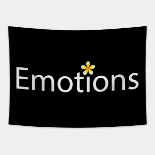 Emotions artistic text design Tapestry