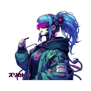 Akiro Neon Synthwave Satsuki Cyberpulse Shibuya Vortex Cyberpunk style T-Shirt