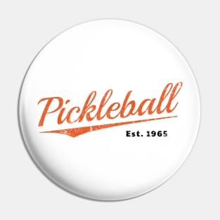 Retro Pickleball Est 1965 Pin