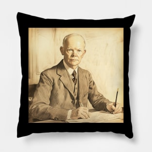 Dwight D. Eisenhower Pillow