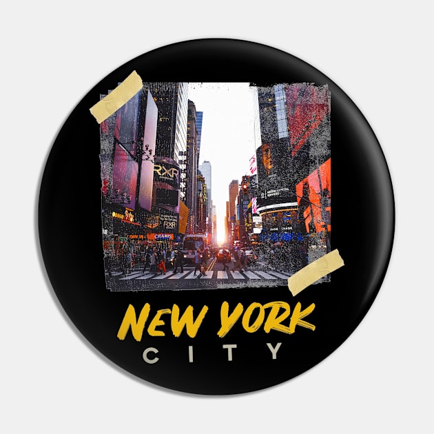 NYC Pin by Xenonbeats