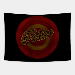 Circle Retro Fidlar Tapestry