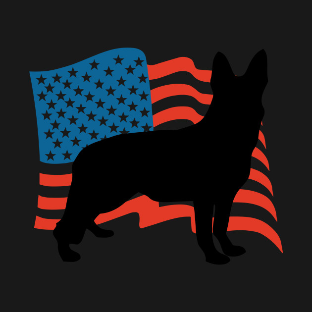 Discover German Shepherd USA America - Dog Lover Dogs - German Shepherd - T-Shirt