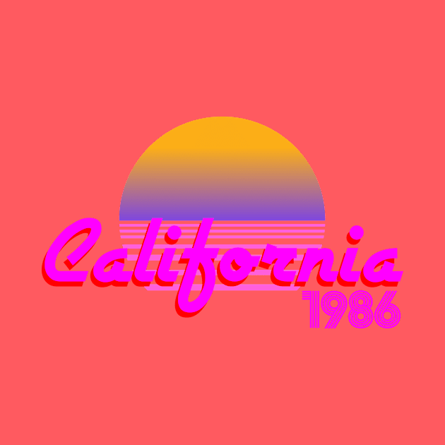 CALIFORNIA 1986 by Daydream Shop