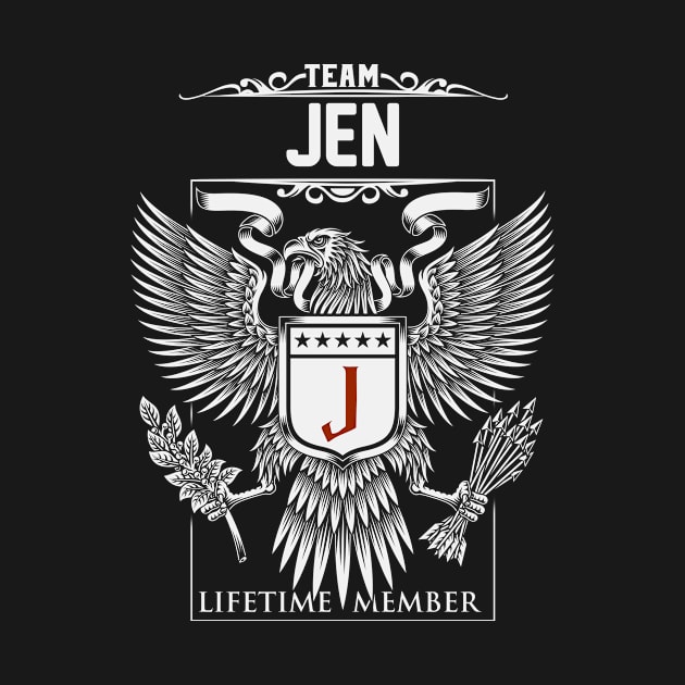 Team Jen Lifetime Member | Jen First Name, Jen Family Name, Jen Surname by WiseCookoPTvo