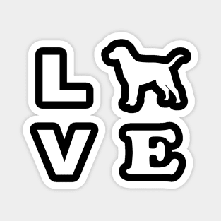 Labrador Dog love Magnet