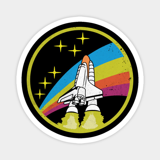 NASA Rocket Space Shuttle - Nasa - Magnet | TeePublic