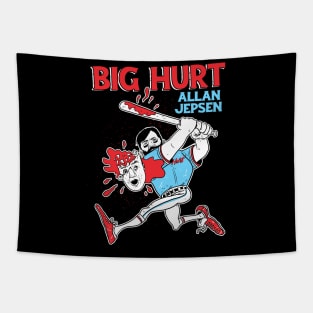 Big Hurt Allan Jepsen Tapestry