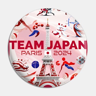 Team Japan - 2024 Pin