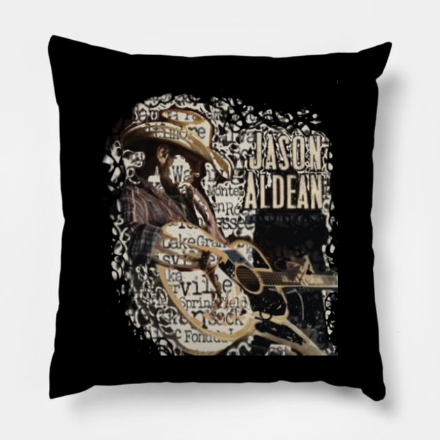 Jason Aldean/ Pillow by Asme