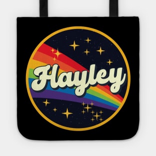 Hayley // Rainbow In Space Vintage Style Tote