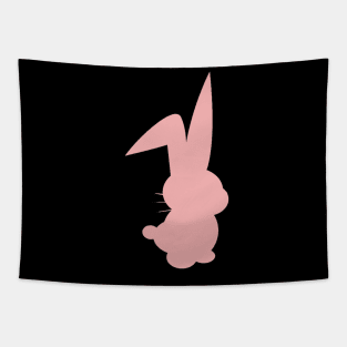 Bunny silhouette Tapestry