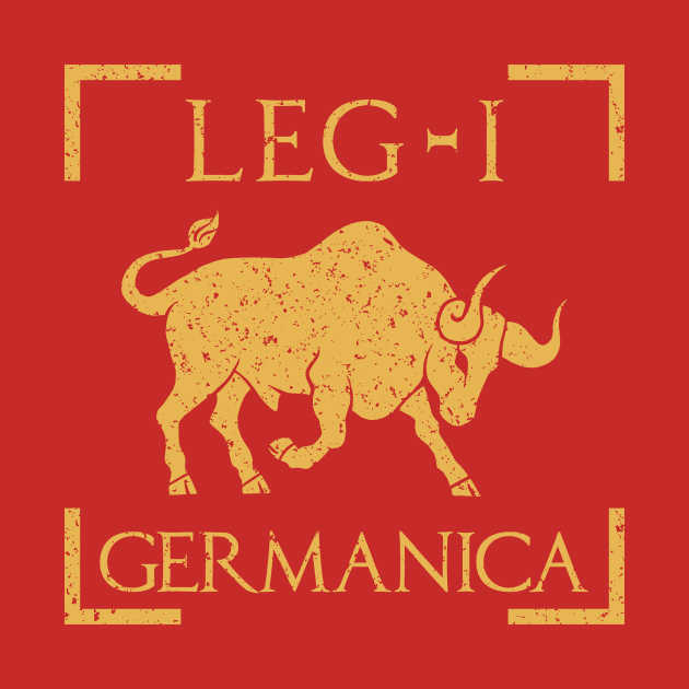 Legio I Germanica Taurus Emblem Roman Legion by zeno27