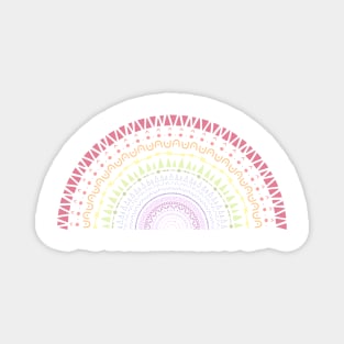 Boho Rainbow Magnet