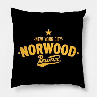 Norwood Bronx - Norwood, NYC Apparel Pillow