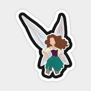 Fairy pirate girl Magnet