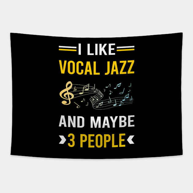 3 People Vocal jazz Tapestry by Good Day