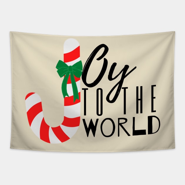 Joy To the World Tapestry by WildenRoseDesign