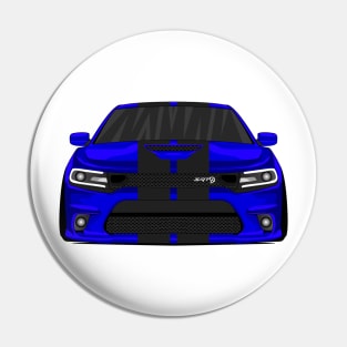 DODGE CHARGER DARK-BLUE Pin