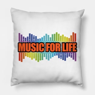 Music for Life Pillow
