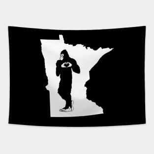 Minnesota Bigfoot Tapestry