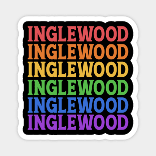 INGLEWOOD COLORFUL CITY Magnet