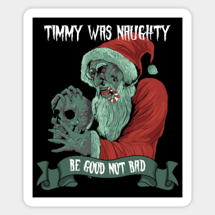 Scary Santa Stickers Teepublic Kids love talking to santa clause. teepublic