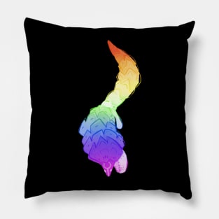 Gay Pangolin Pride Pillow